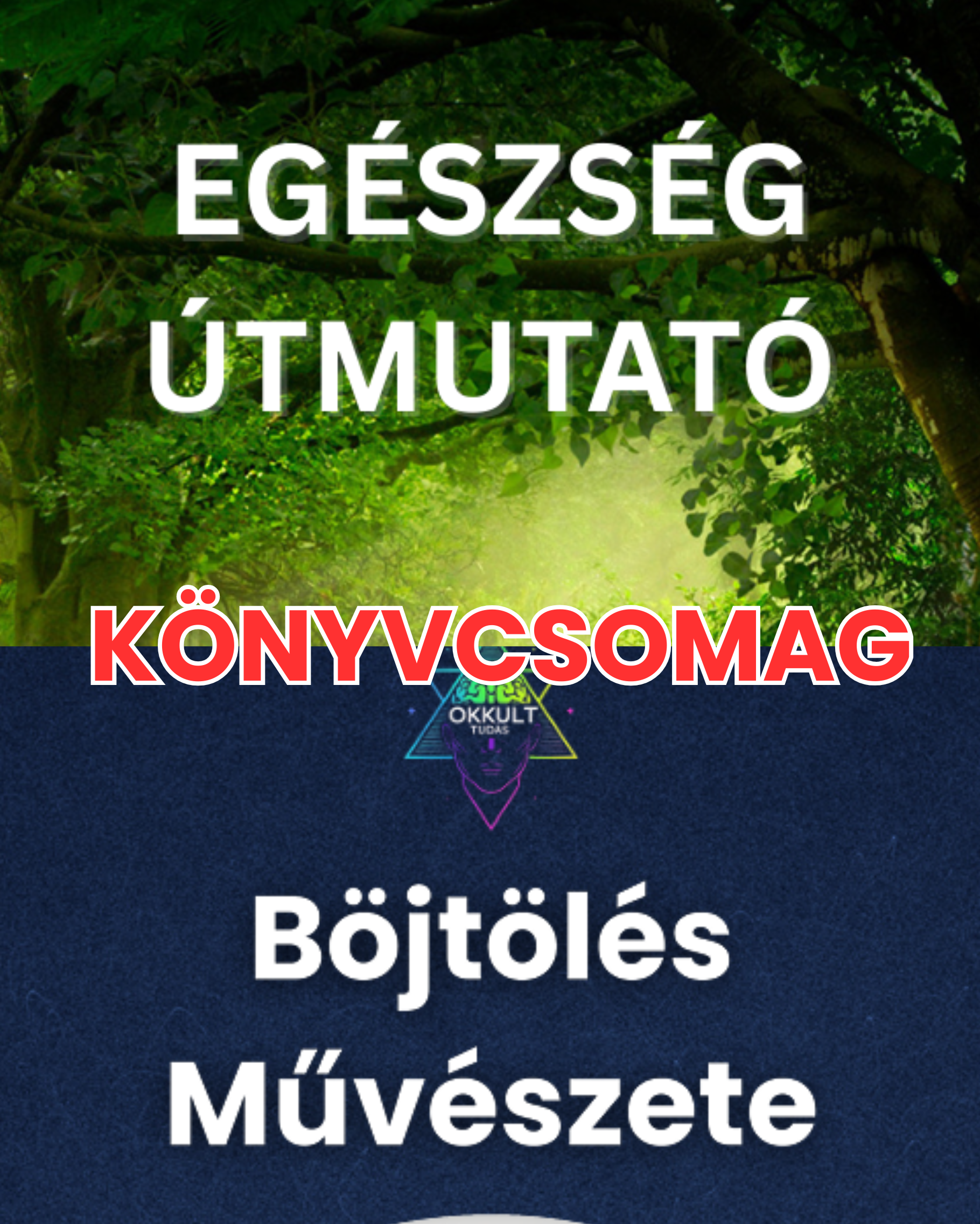 EGÉSZSÉG ÚTMUTATÓ + BÖJTÖLÉS MŰVÉSZETE